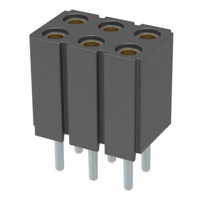 803-43-006-10-004000 Mill-Max Manufacturing Corp.  Headers Receptacles Female Sockets